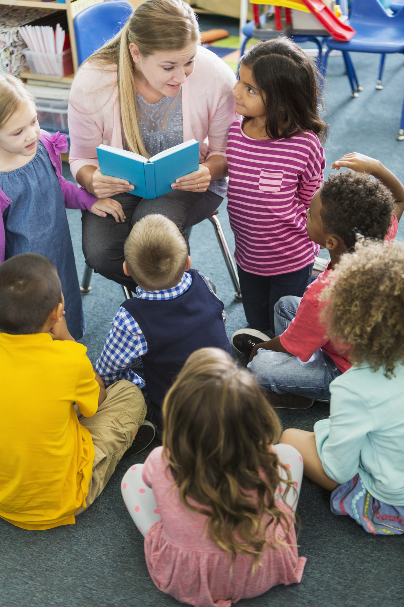 Children in a classroom